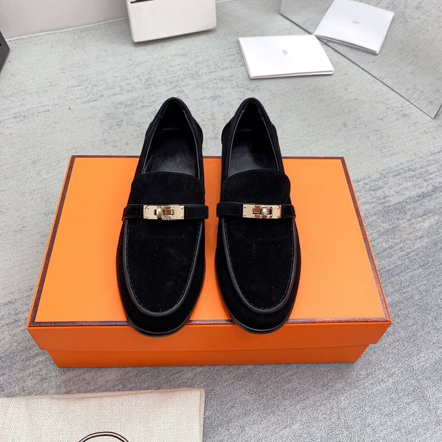 Destin Loafer Suede Black