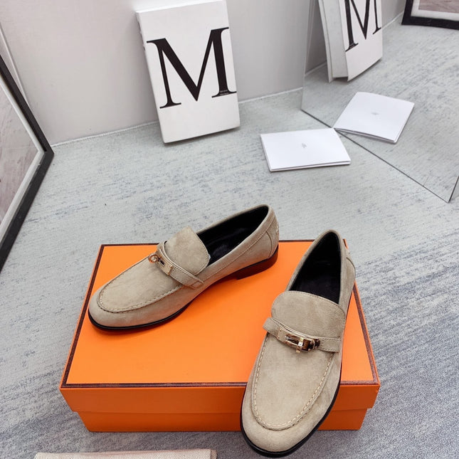 Destin Loafer Suede Beige