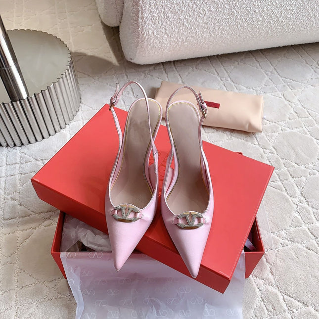 Vlogo Slingback Pump 90MM Pink