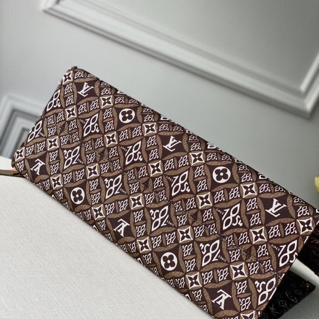 LV SINCE 1984 ONTHEGO GM BROWN TEXTILE